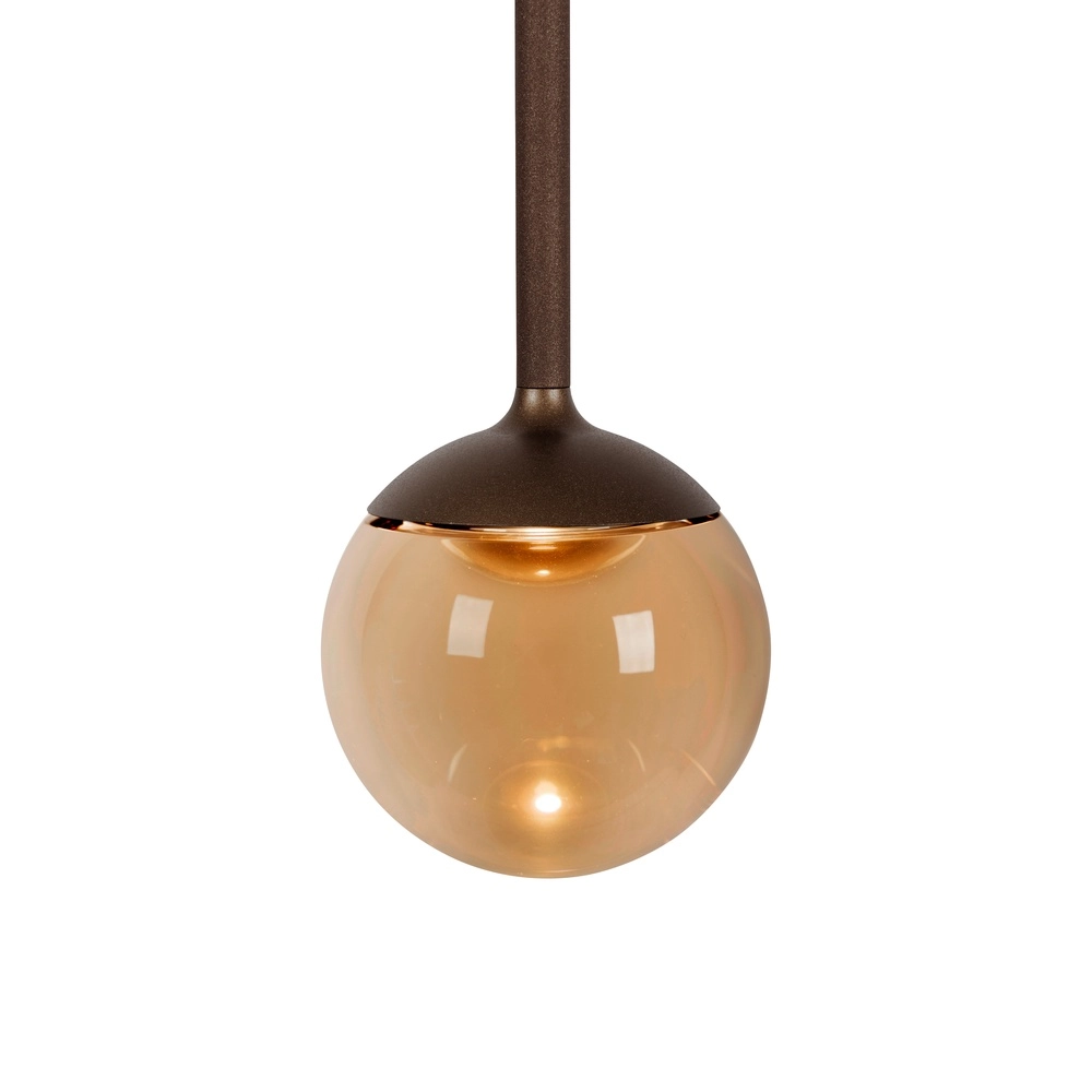 Pendant lamp Calina only with amber ball Premium by Lucide 5411212242044