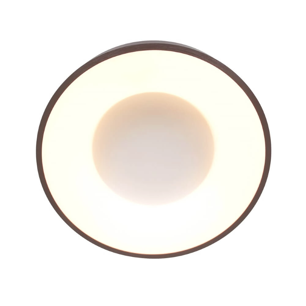 Bronze LED ceiling lamp Ringlede Ø 38cm Steinhauer 8712746167405