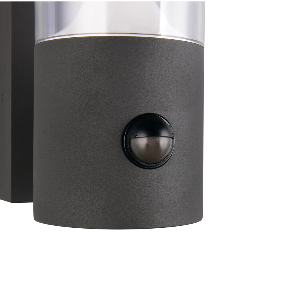Wall lamp Tagus anthracite with sensor Trio 4017807686821