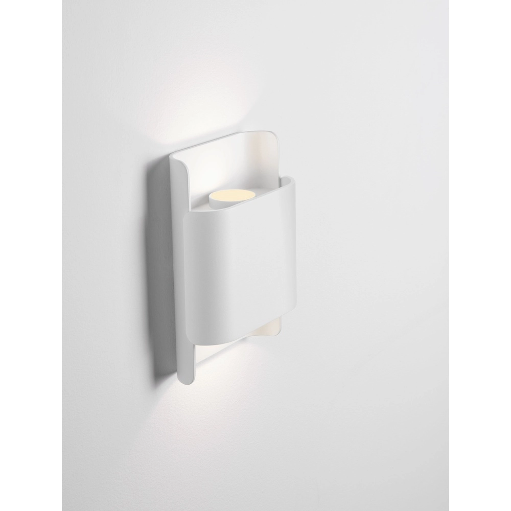 White surface-mounted spotlight Polly 18cm