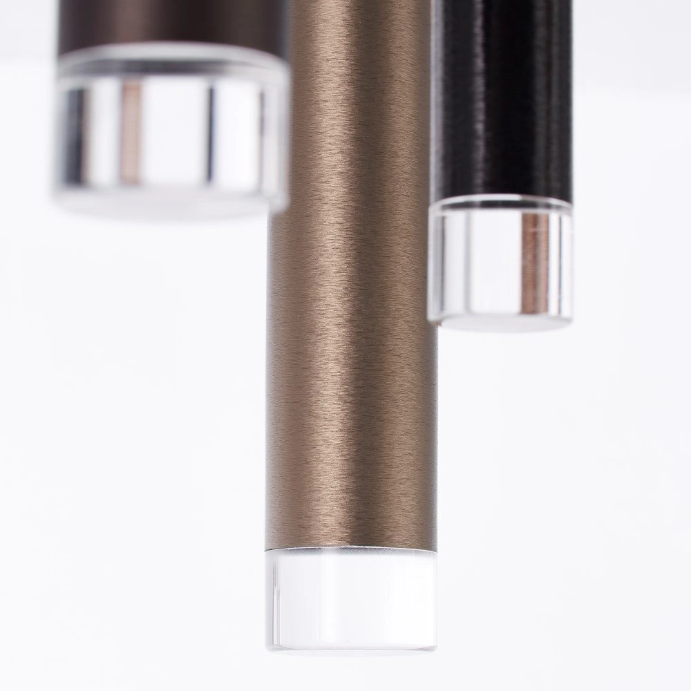 Square ceiling lamp Cembalo with LED Brilliant 4004353342332