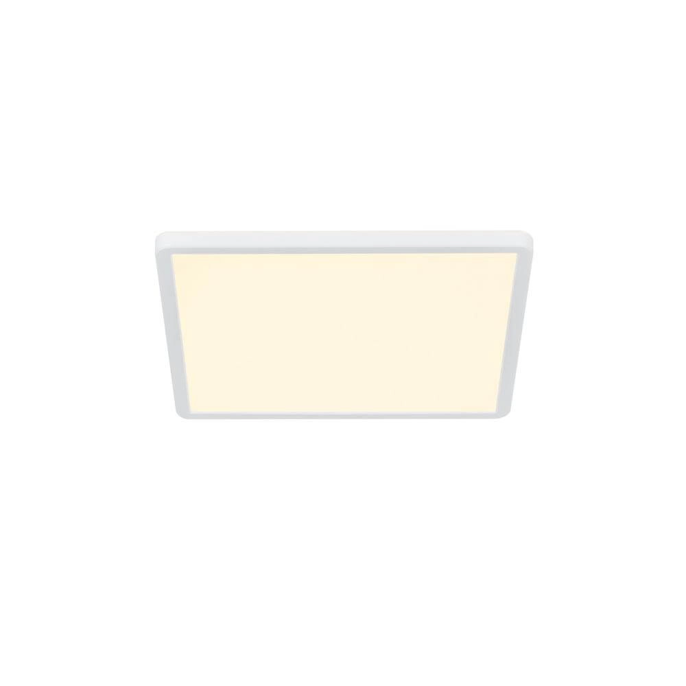Ceiling light Oja white square 30x30cm adjustable