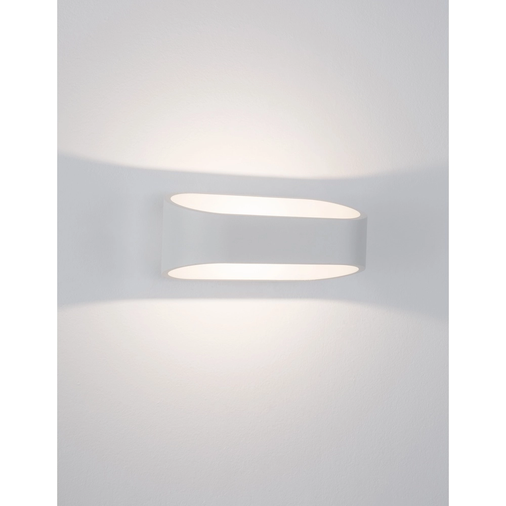 Design wall lamp Mile white