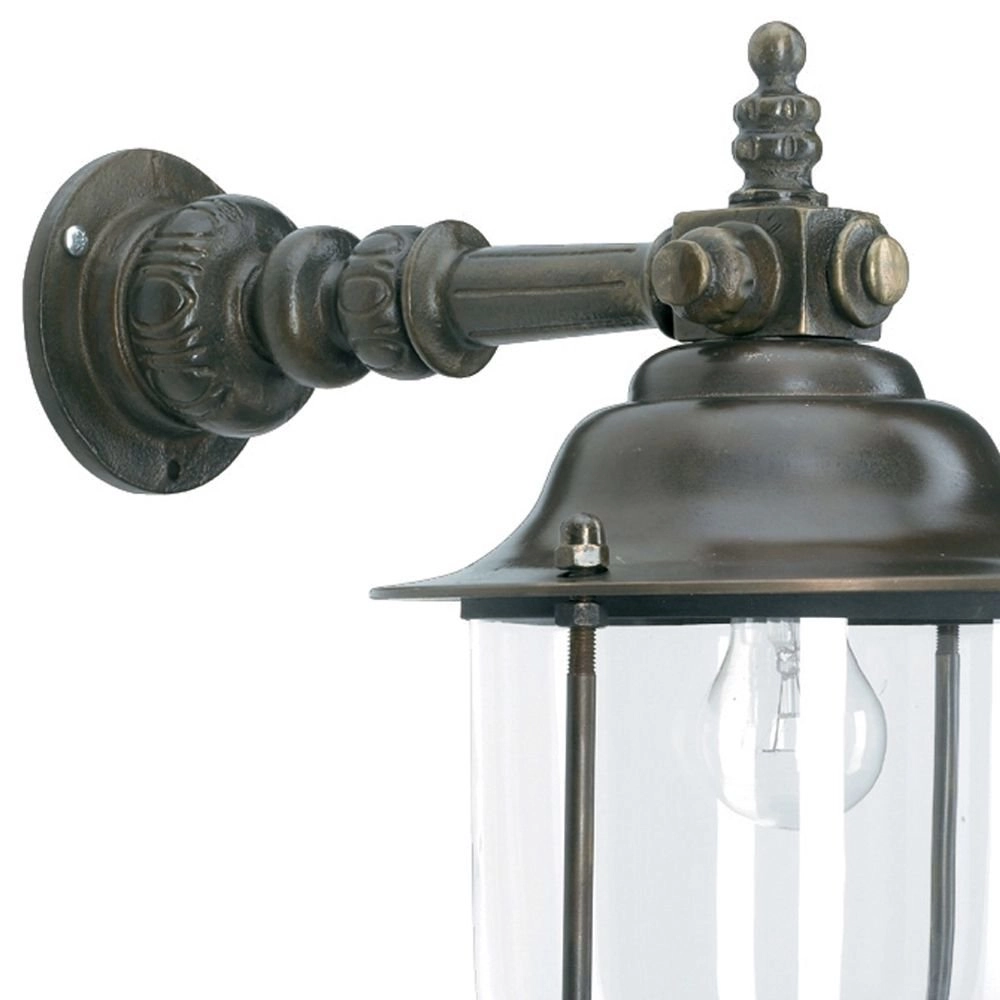 Country Wall Lamp Lindau 40cm bronze brown KS Verlichting 8714732728409