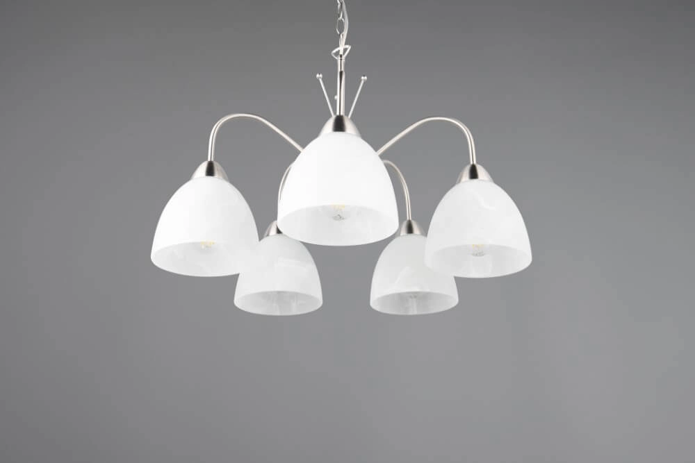 5-light pendant lamp Dobby Trio 4017807609004