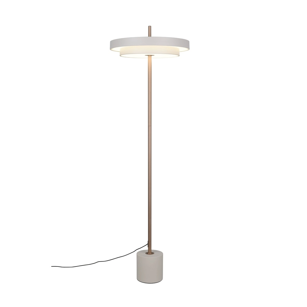 Modern floor lamp Keaton white Trio 4017807655933