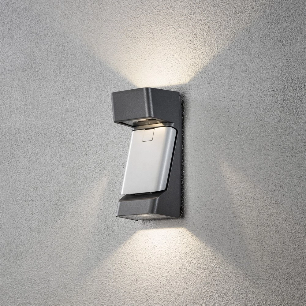 LED outdoor lamp Ravenna Adress anthracite with gray KonstSmide 7318307976373