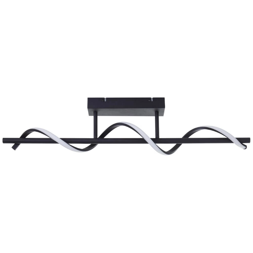 Design ceiling lamp Eunice black Brilliant 4004353425493