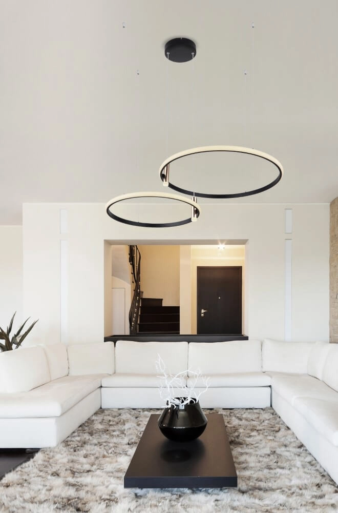Design LED hanging lamp Coco 2-light - Ø 150cm Globo 9007371423187