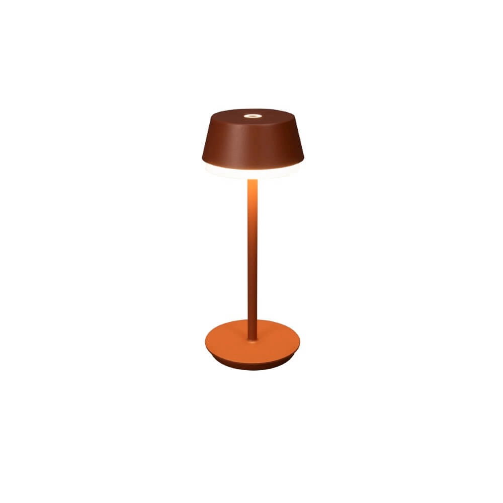 Table lamp Lyon terracotta with RGB function