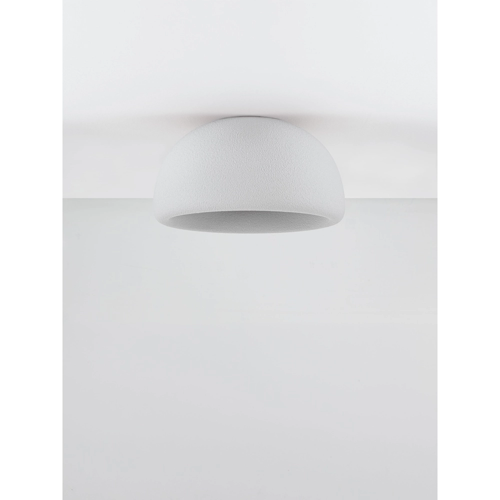 Modern ceiling lamp Davo grey Ø 43cm Lyora 5212017495723