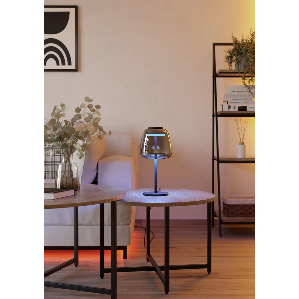 Table lamp Alfero-Z Smoke Glass - App Control Eglo 9008606312863