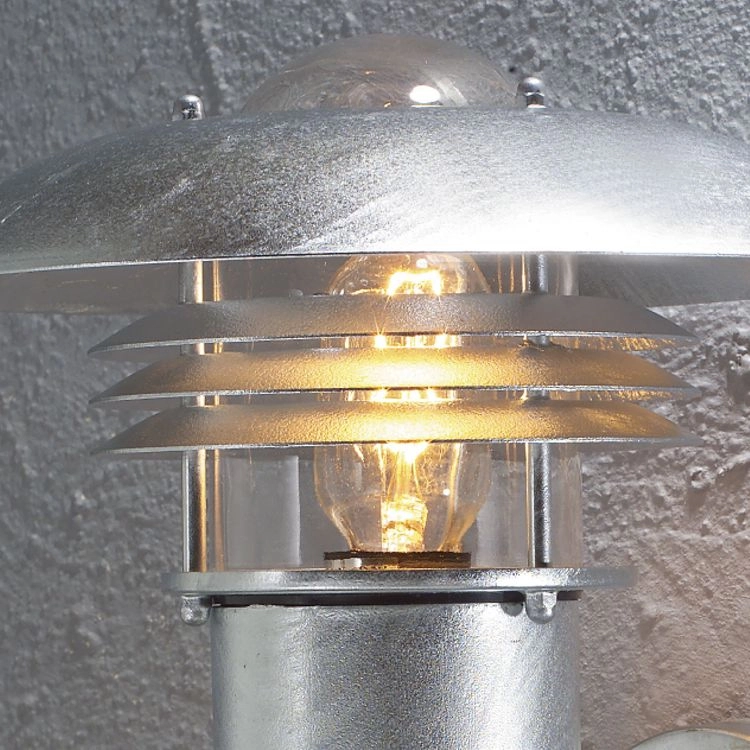 Country wall lamp Modena Up 27cm zinc grey KonstSmide 7318307300321