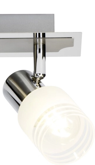 Design ceiling spotlight Lea 2-light grey Brilliant 4004353185823