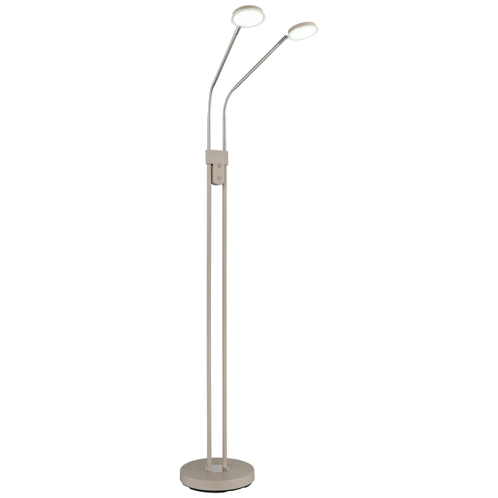 2-light reading lamp Silvio sand brown Globo 9007371584048