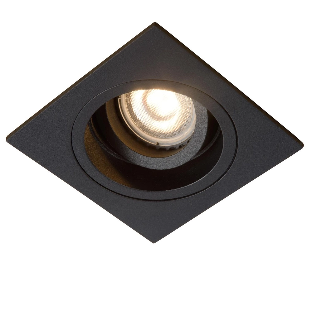 Square recessed spotlight Embed Black Lucide 5411212221193