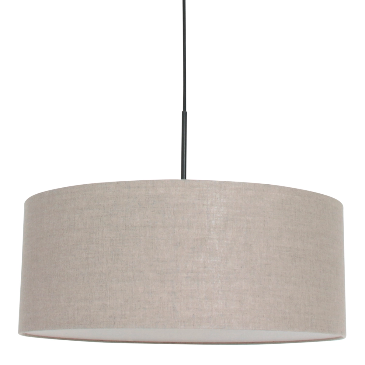 Hanging lamp Sparkled 50cm with taupe shade