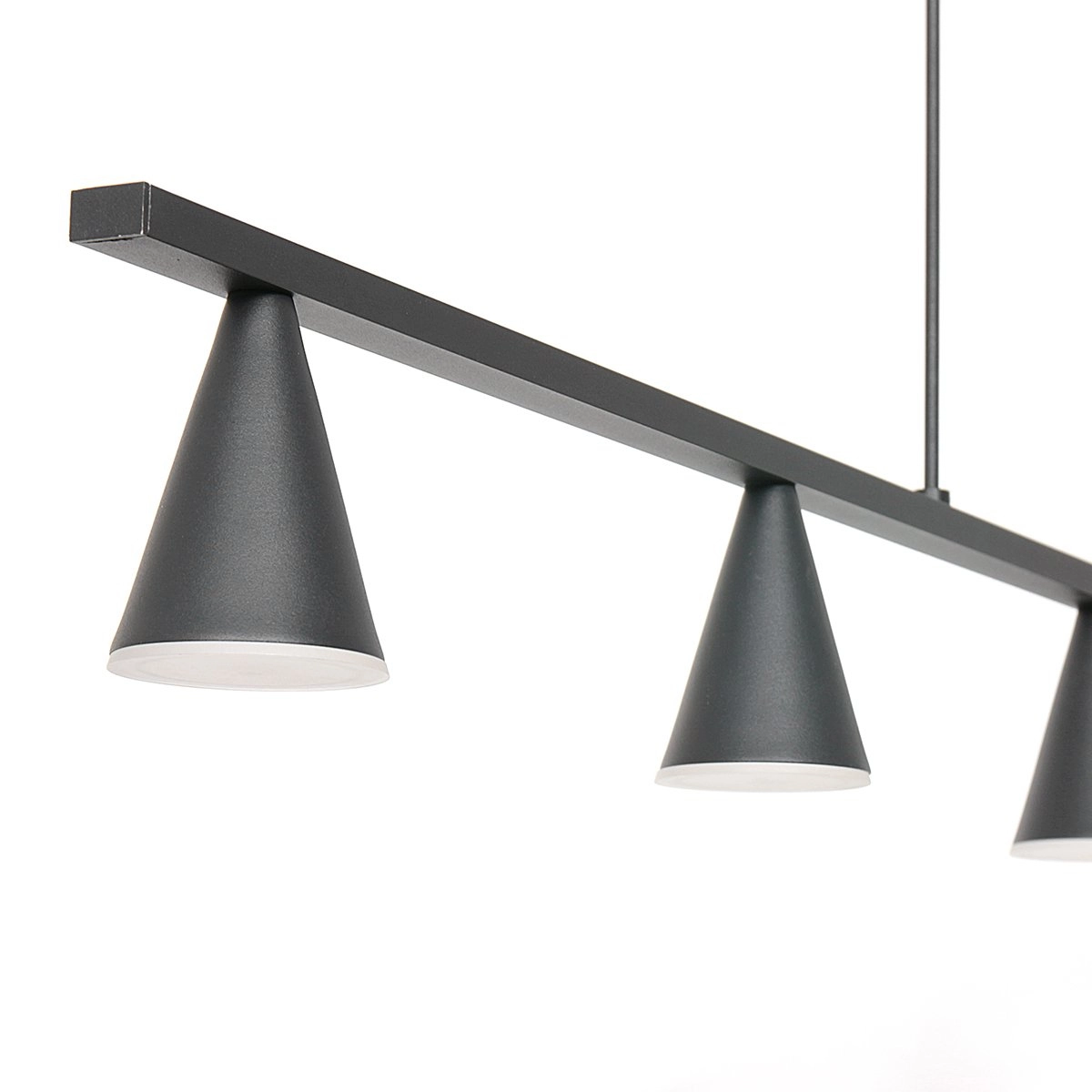 Design pendant lamp Vortex 120cm - Black Steinhauer 8712746135466