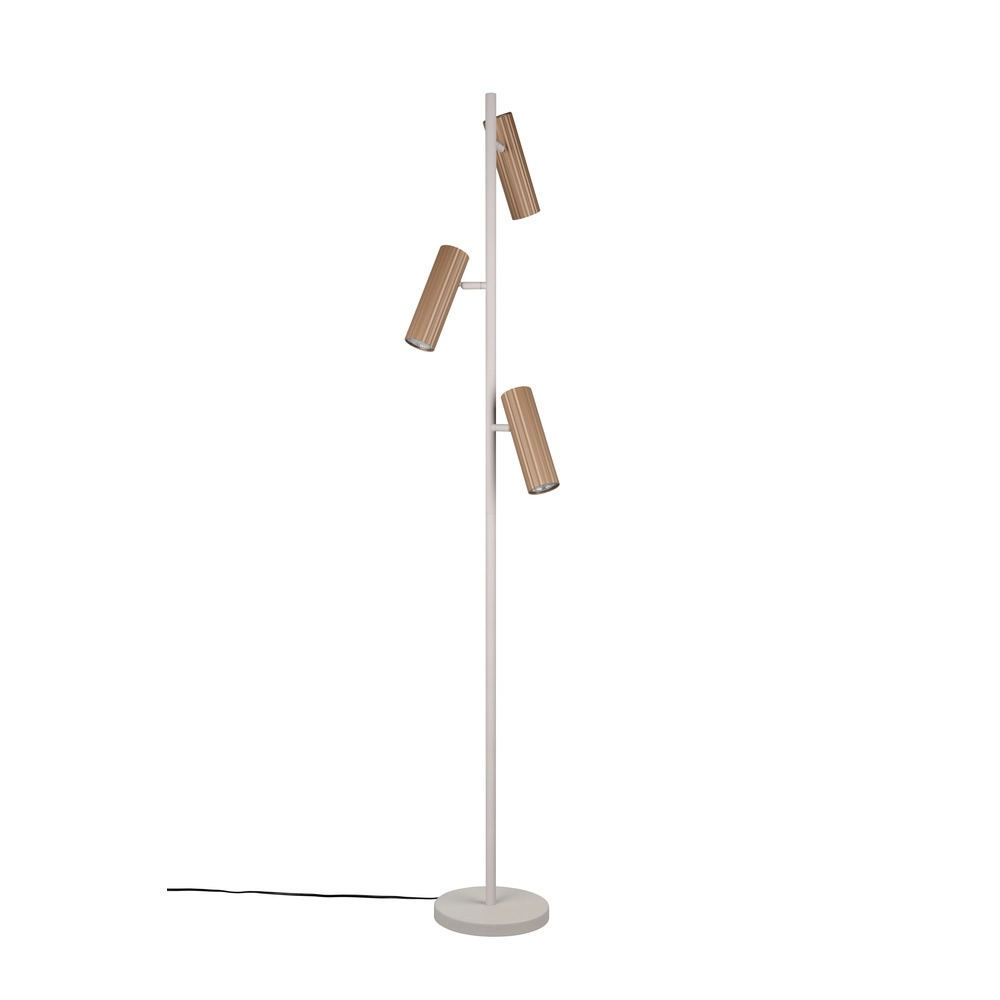 Design floor lamp Soka mocha brown Trio 4017807670196