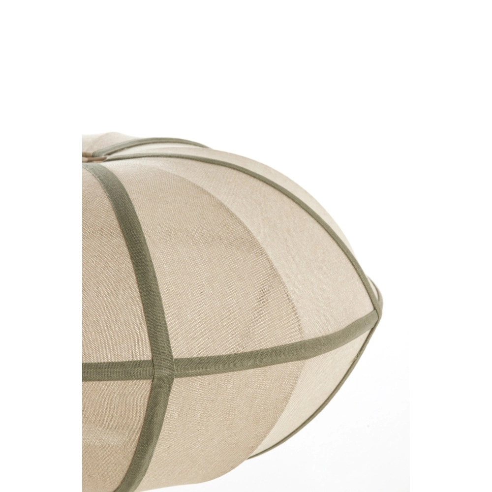 Japandi pendant lamp Mirelys Ø 61cm - olive green Light & Living 8717807835910