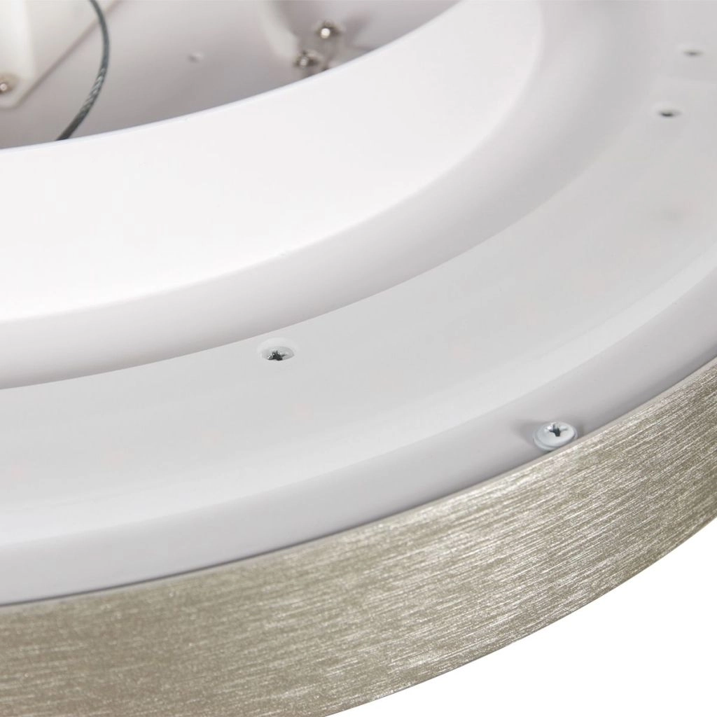 Modern ceiling light Flady metal grey Ø30cm Steinhauer 8712746180992