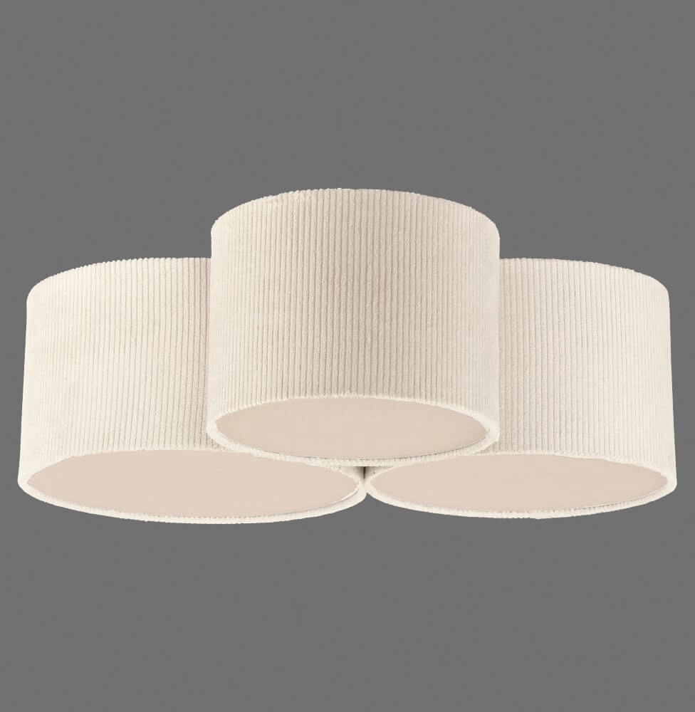 3-light ceiling lamp Green Duro sandy Just Light 4043689005917