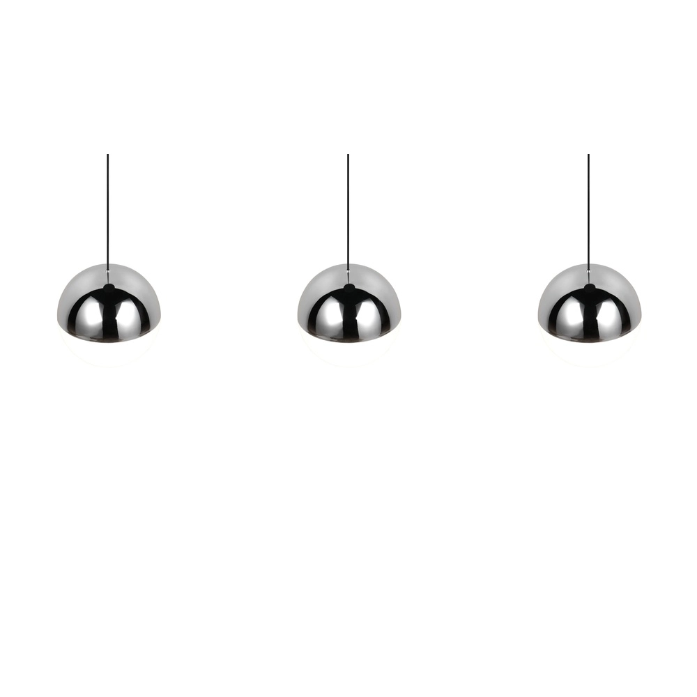 3-light pendant lamp Senta chrome Trio 4017807685831