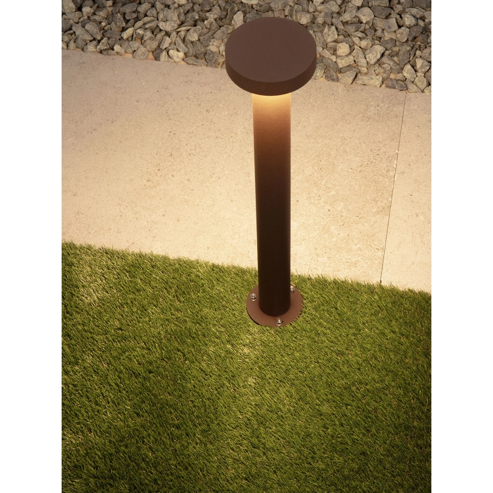 Desing garden lamp Gong rust brown 60cm - 2700K Lyora 5212017496225