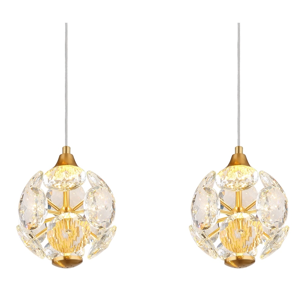 4-light pendant lamp Virina Gold Globo 9007371452620