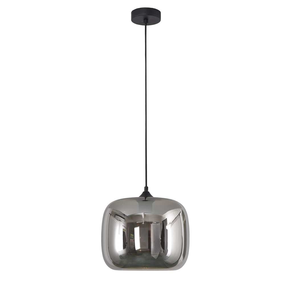 Smoke glass pendant lamp Preston-28 Artdelight 8719831735778