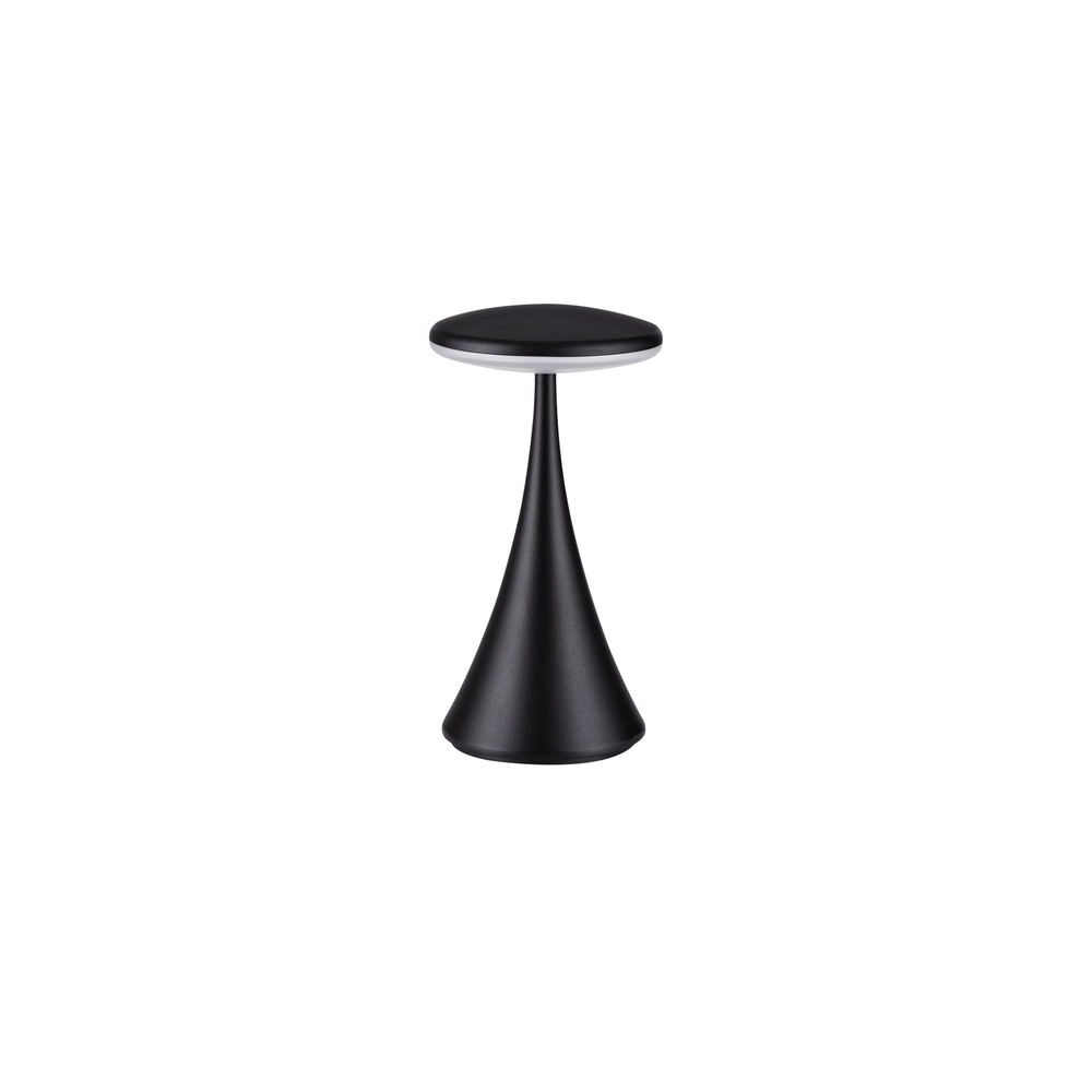 Table lamp Elbo black rechargeable with USB Lyora 5212017476920