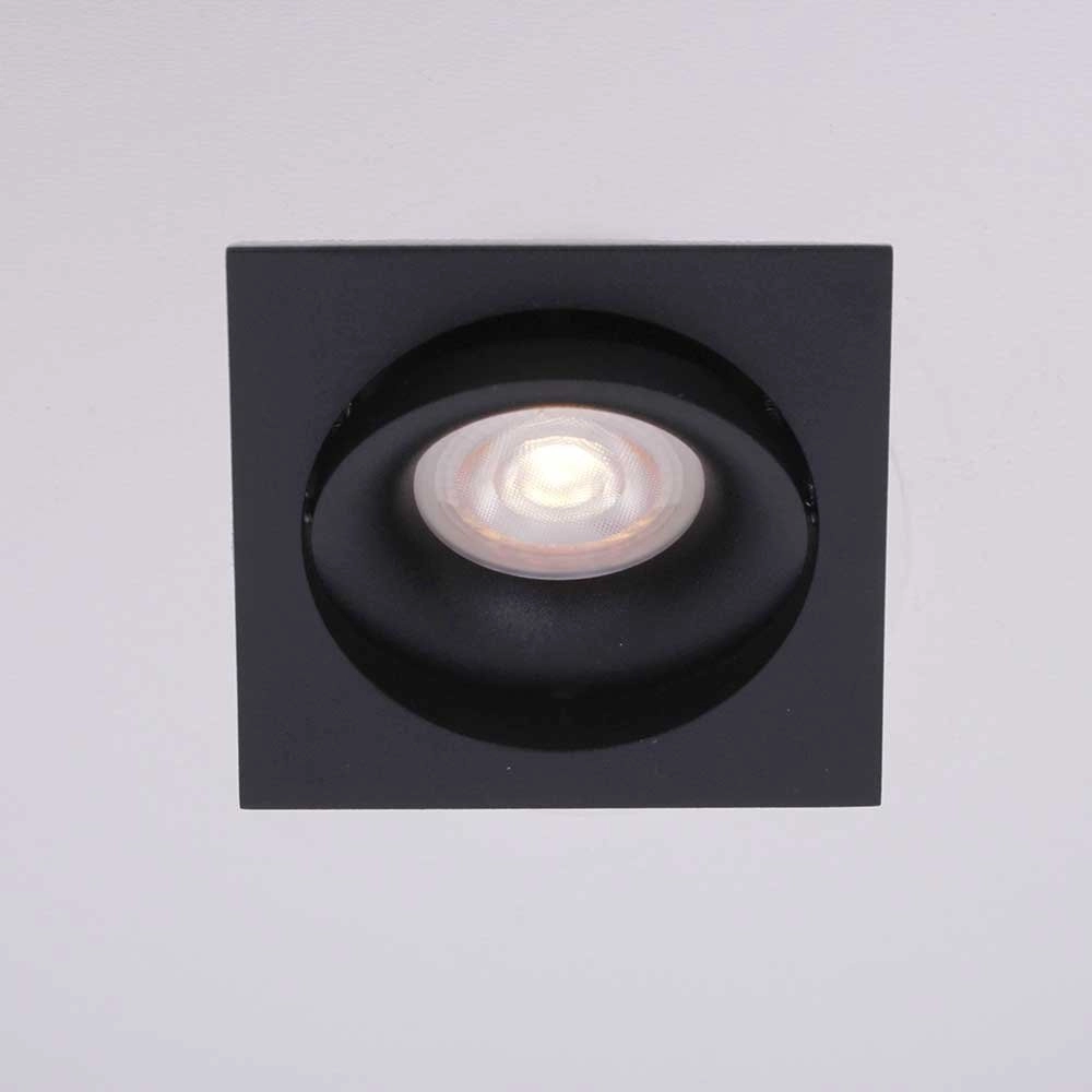 GU10 recessed spot Downel black