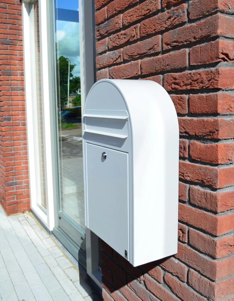 Mailbox Classic S 9016 White Bobi 6417237039071