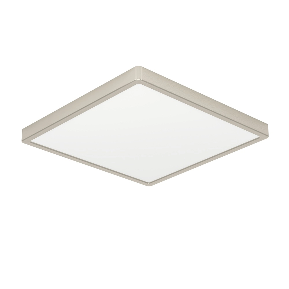 Led ceiling light Fueva 6 Square - Stainless Steel - 39x39cm