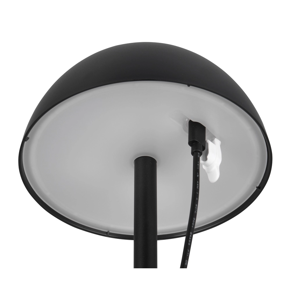 Table lamp Ricardo black Ø 13.5cm Trio 4017807601794
