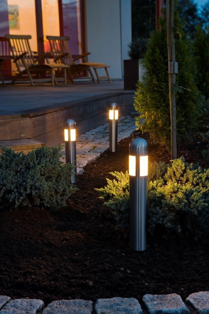 Garden lamps 12 volt Amalfi (3x) 35cm metallic grey KonstSmide 7318307451009