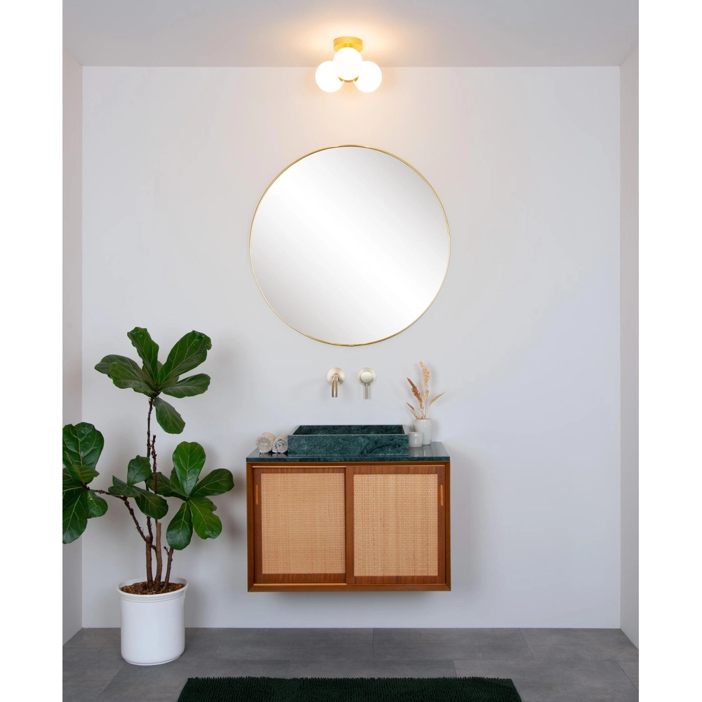 Ceiling lamp Trudy Gold 3-light Lucide 5411212741011