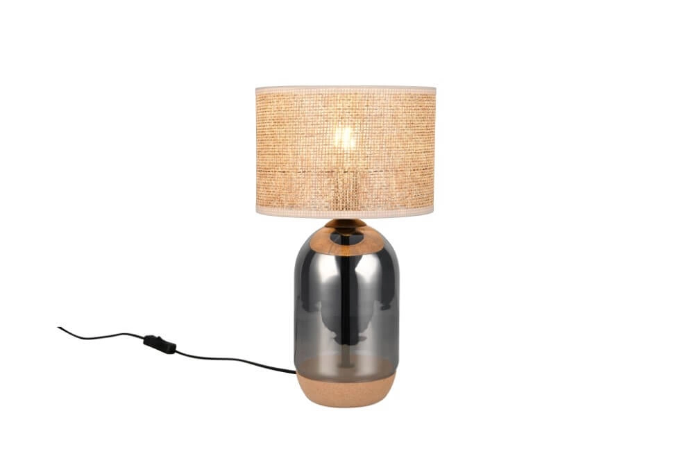 Country table lamp Tara Ø 25cm Trio 4017807620597