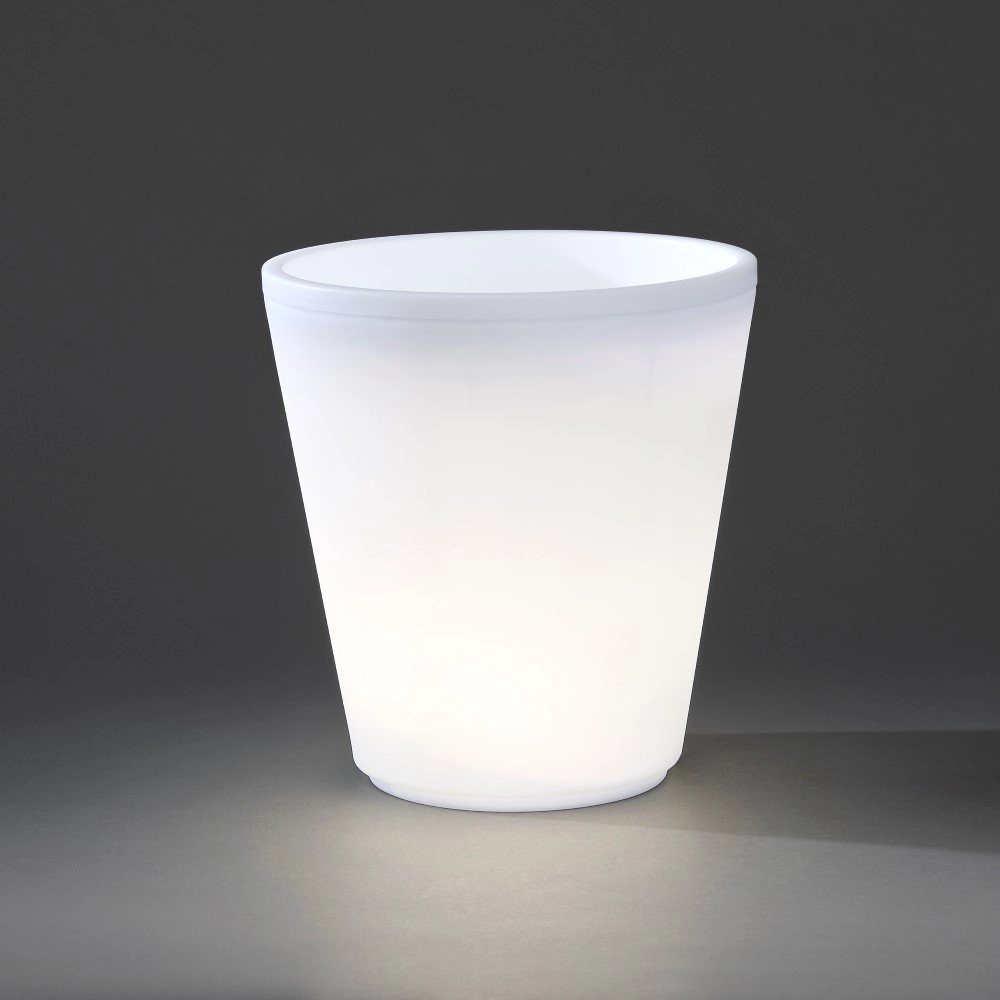 LED flower pot Assisi LED 37cm - 12w - white KonstSmide 7318307454000