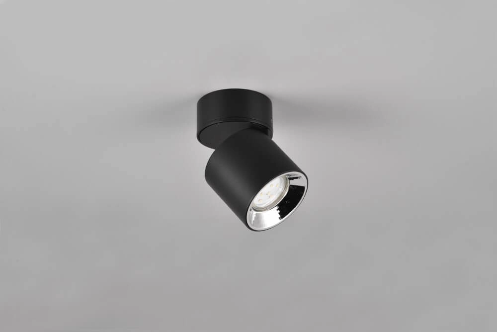 Ceiling light Guayana black Trio 4017807573930
