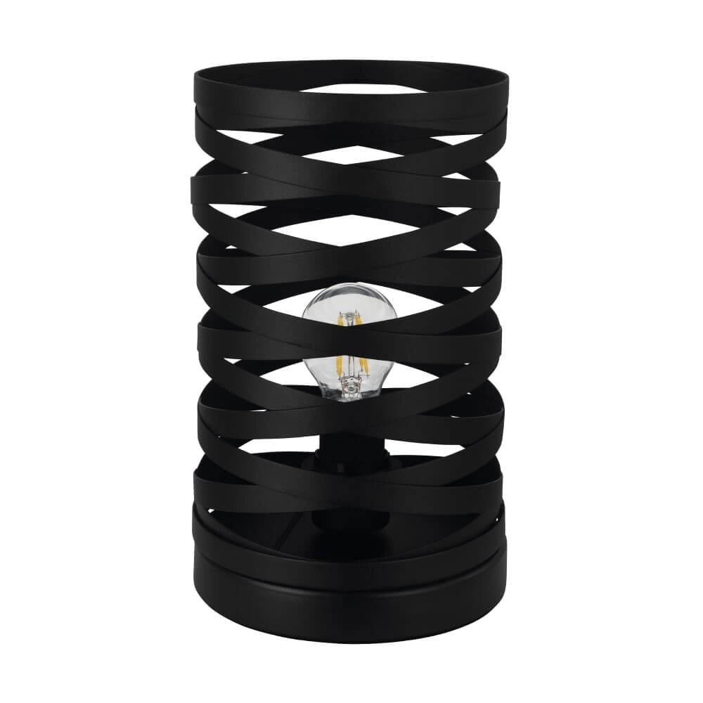 Black table lamp Cremella