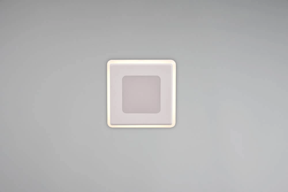 Square spotlight Nimbus Design White Trio 4017807574449