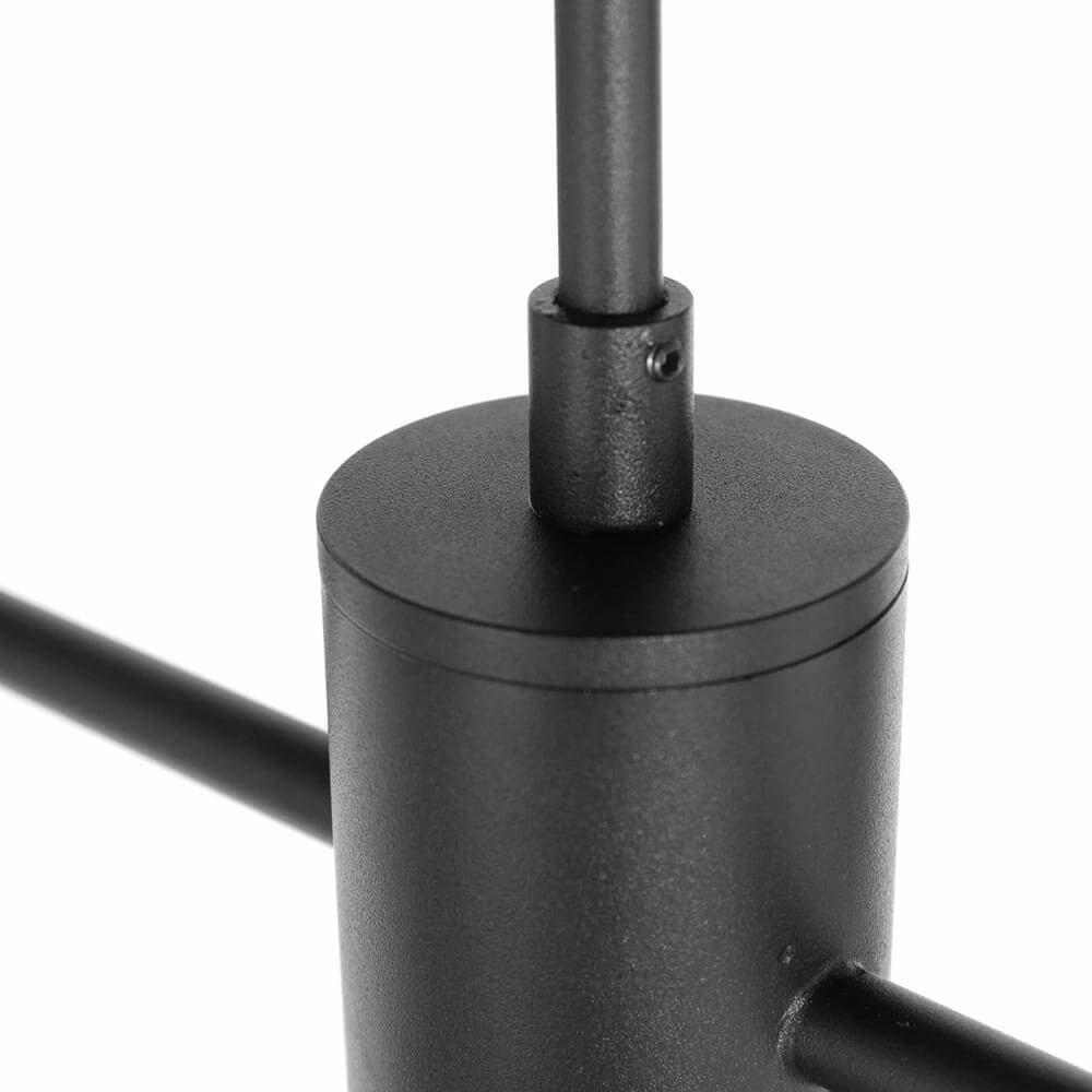 Design pendant lamp Constellation black with smoke glass Steinhauer 8712746173031