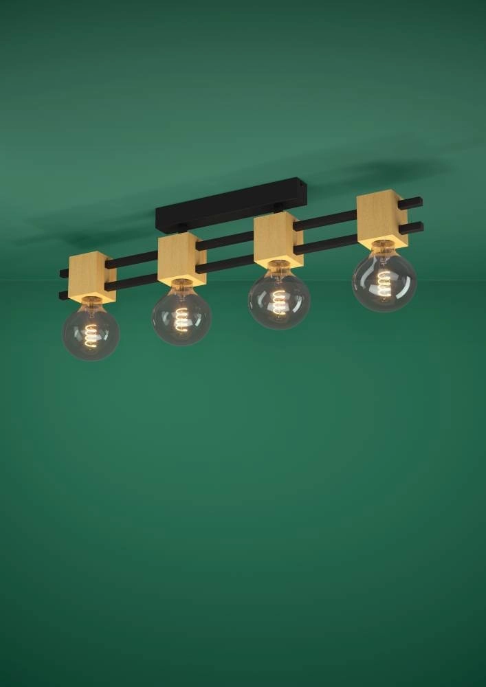Sleek ceiling lamp Levantara 4-light Stars of Light 9008606243105