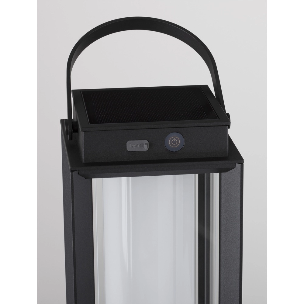 Solar table lamp Verhal anthracite Lyora 5212017434739