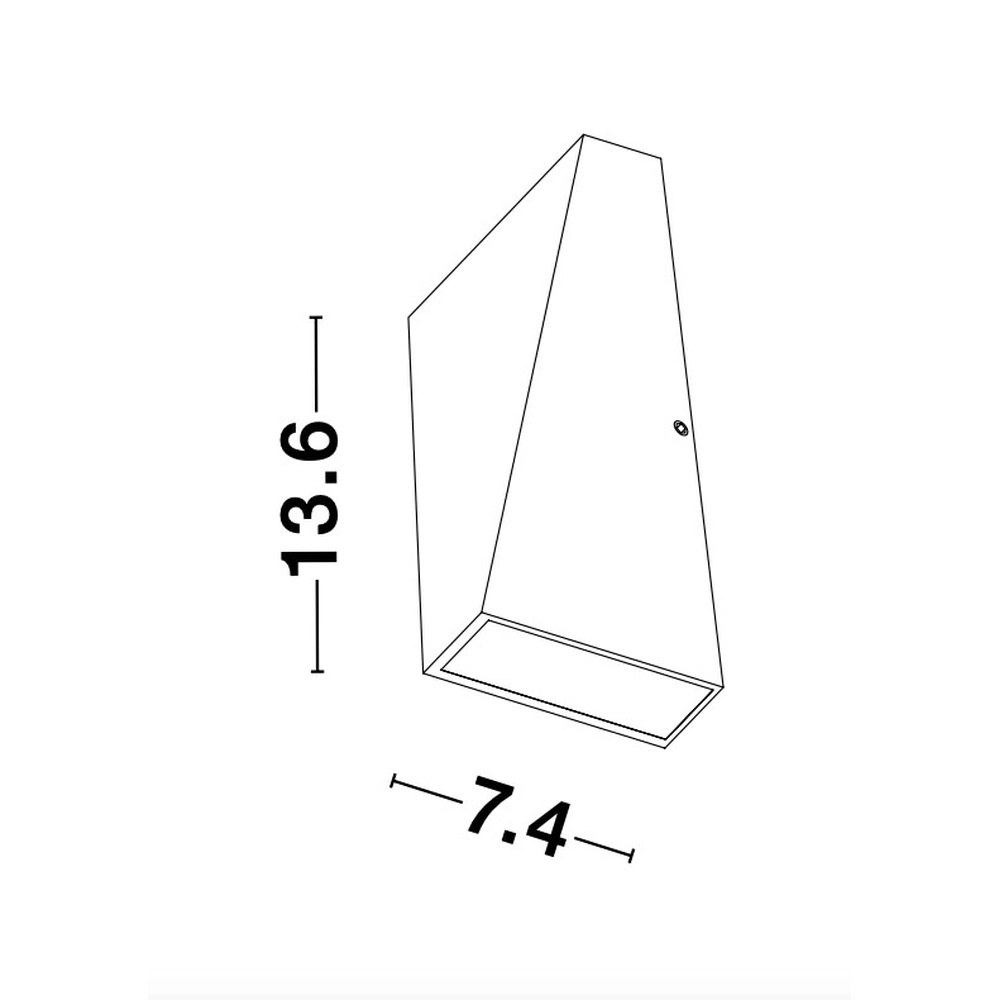 Design wall lamp Miley white Lyora 5212017423849