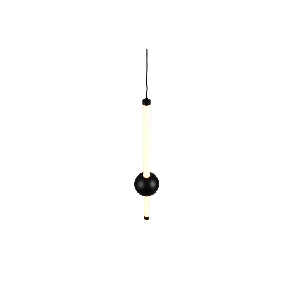 Modern pendant lamp Melita black Trio 4017807661927