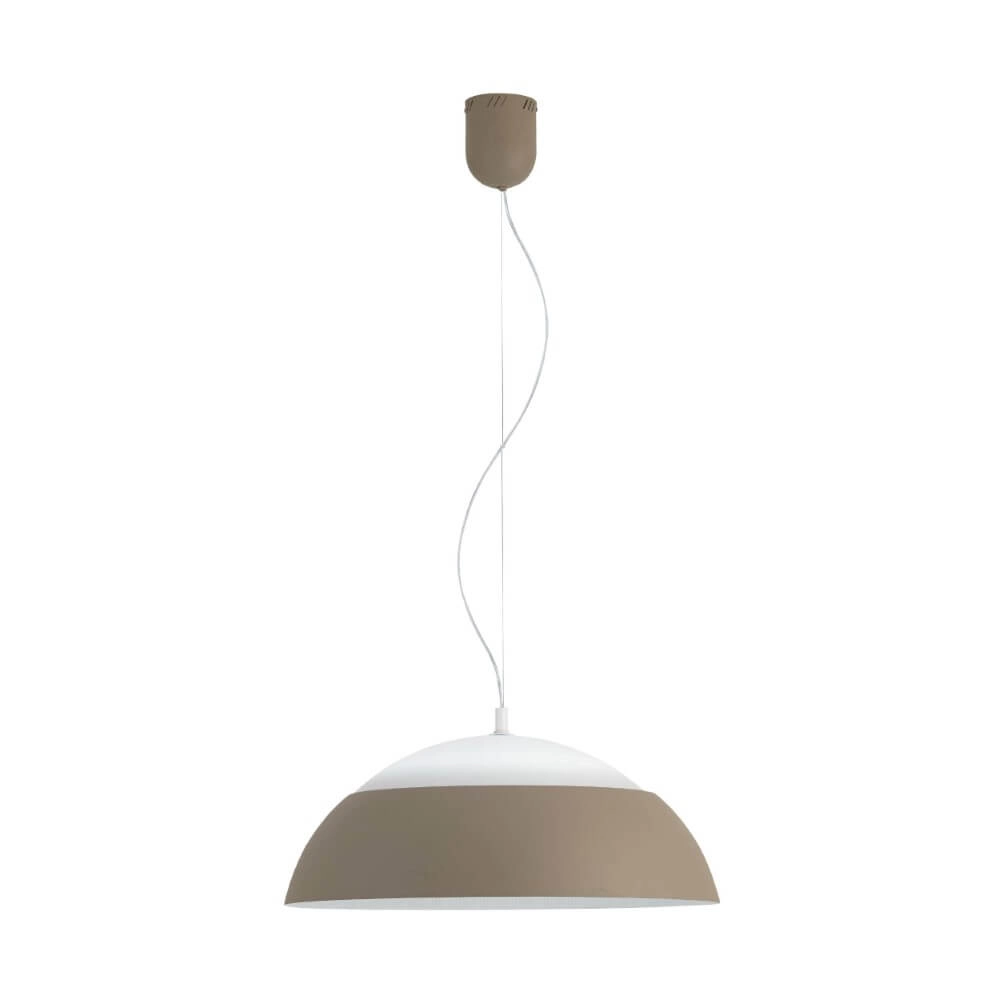 Hanging lamp Marghera taupe Ø 65cm