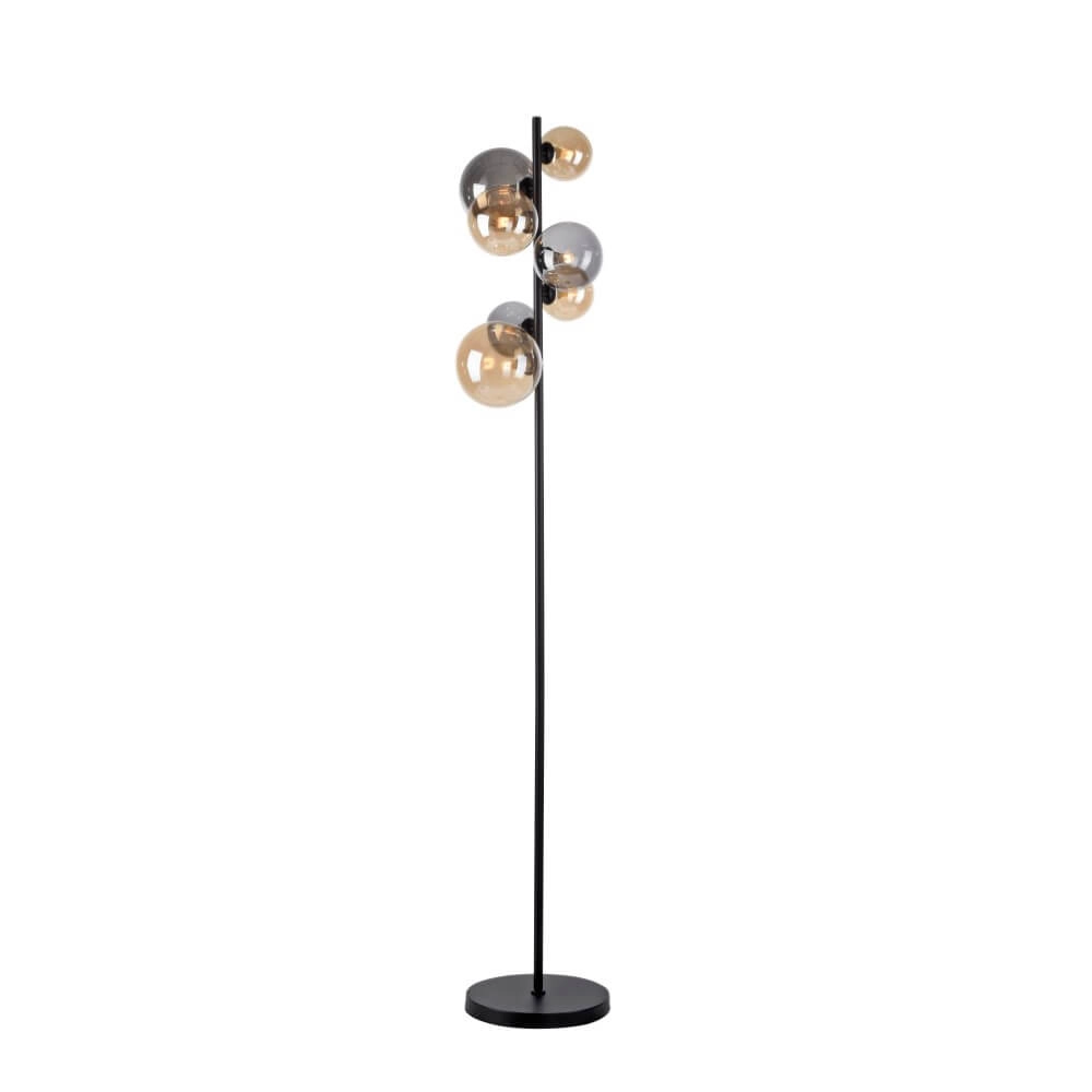 Black floor lamp Popsicle design Paul Neuhaus 4012248375532