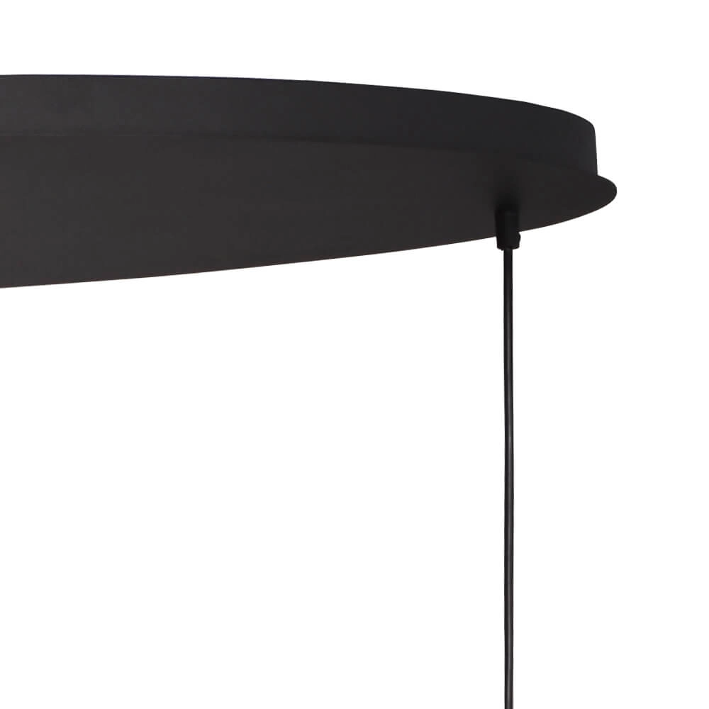 Hanging lamp Lazise 2 4x Ø 25cm gold with black Masterlight 8718121303918